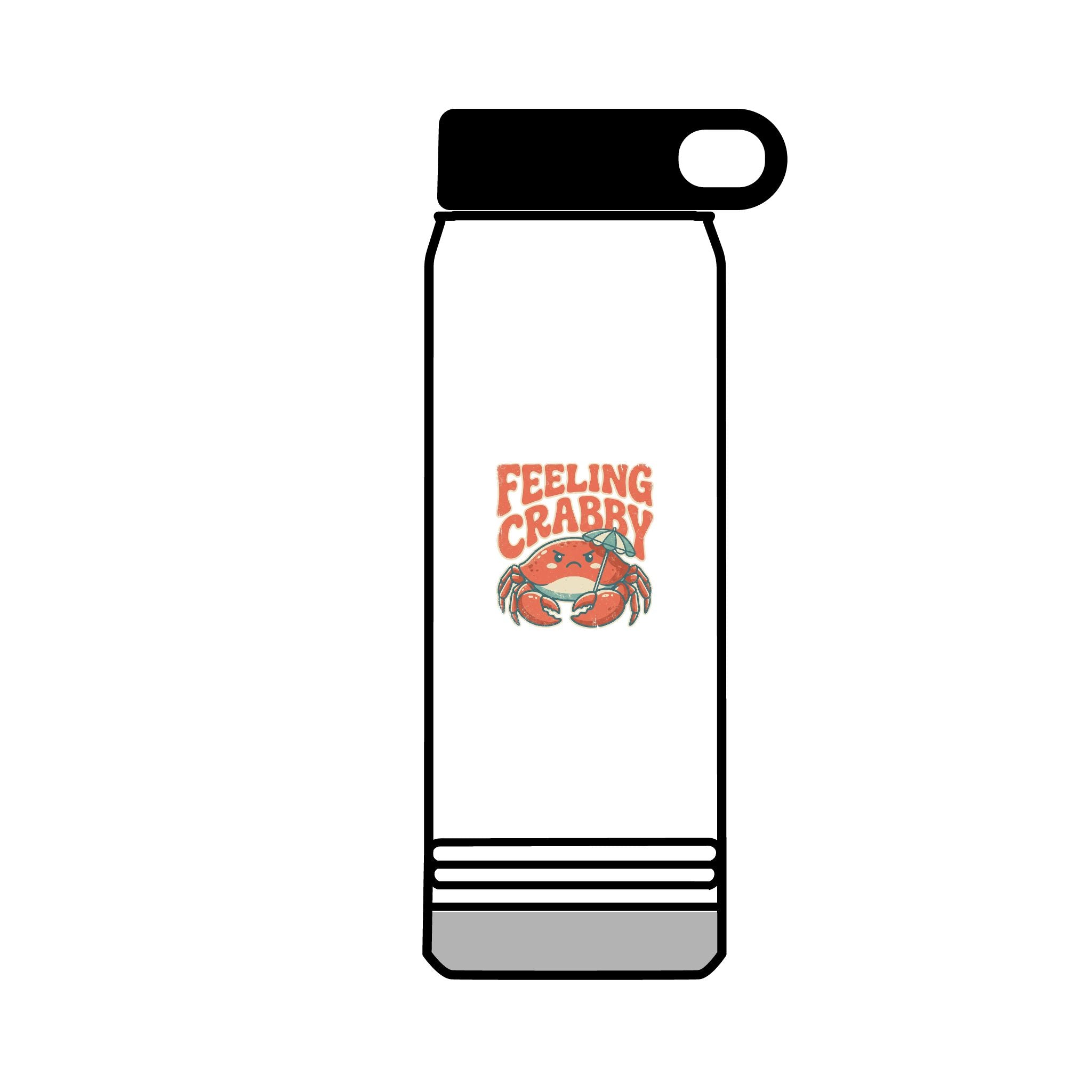 Feeling Crabby 32oz Tumbler | Crab Beach Drinkware
