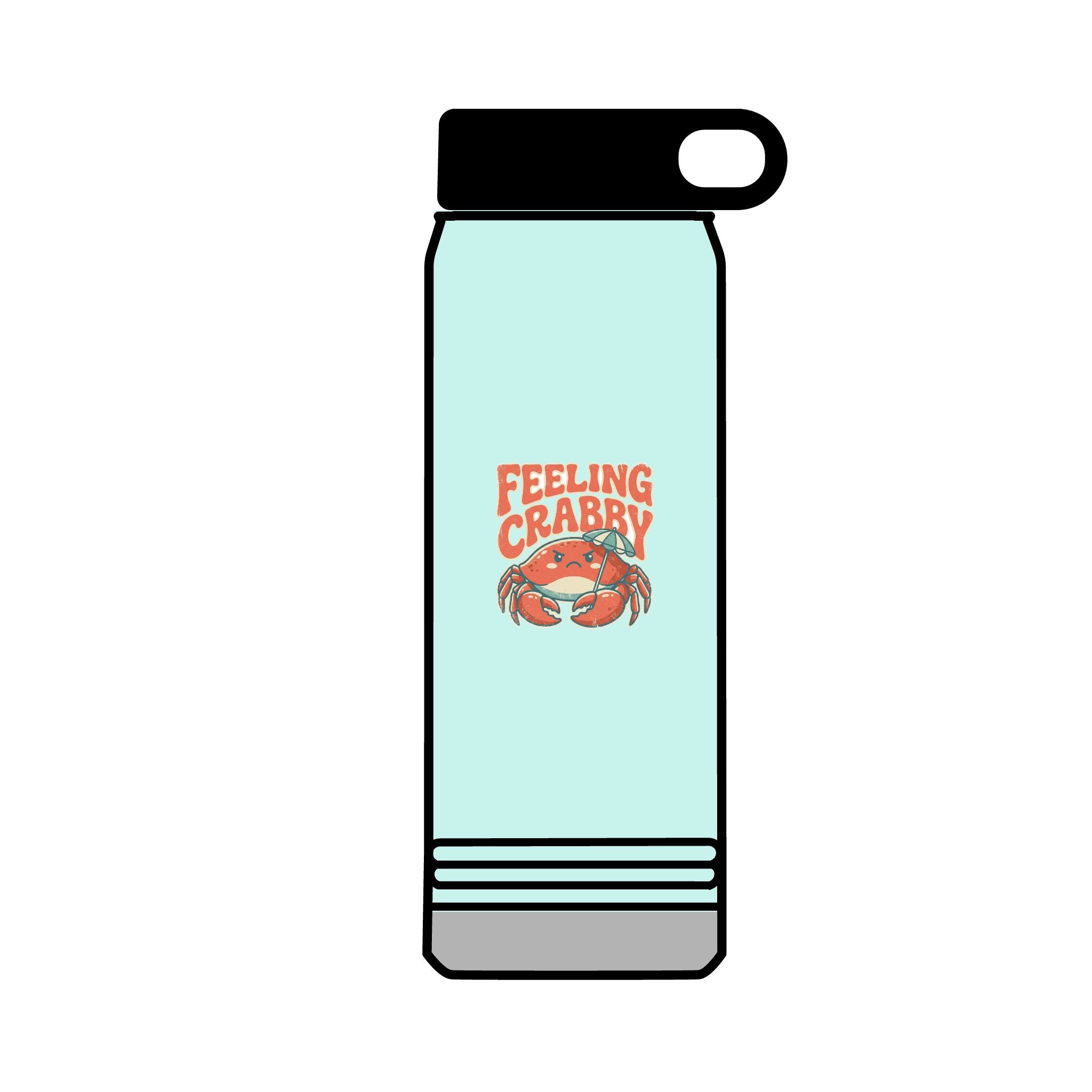 Feeling Crabby 32oz Tumbler | Crab Beach Drinkware