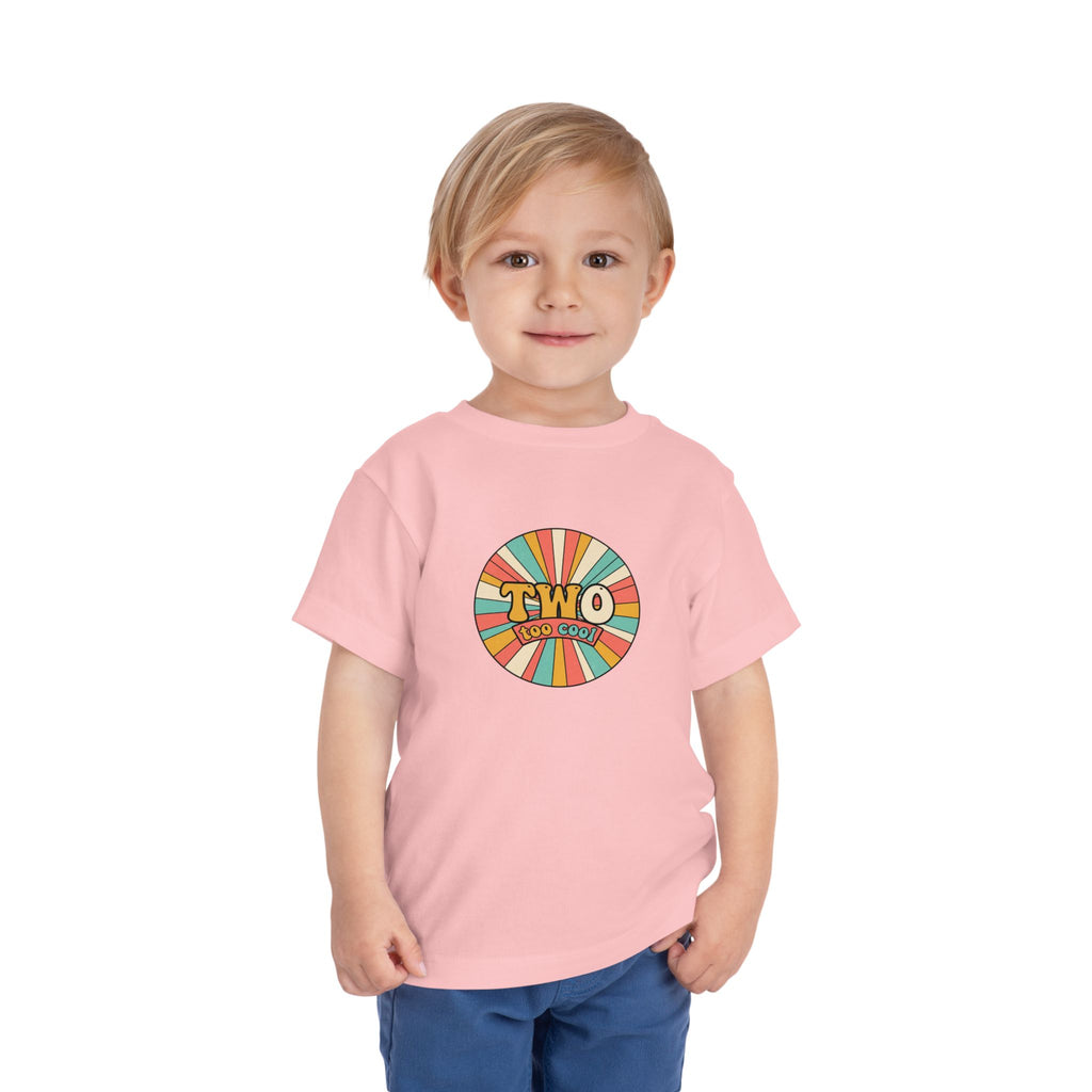 2nd Birthday Shirt TWO Too Cool Toddler Tee 2T to 5T