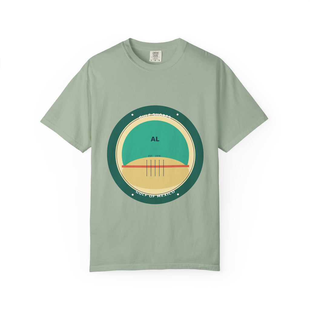 Gulf Shores Alabama Tee | Coastal Badge Art