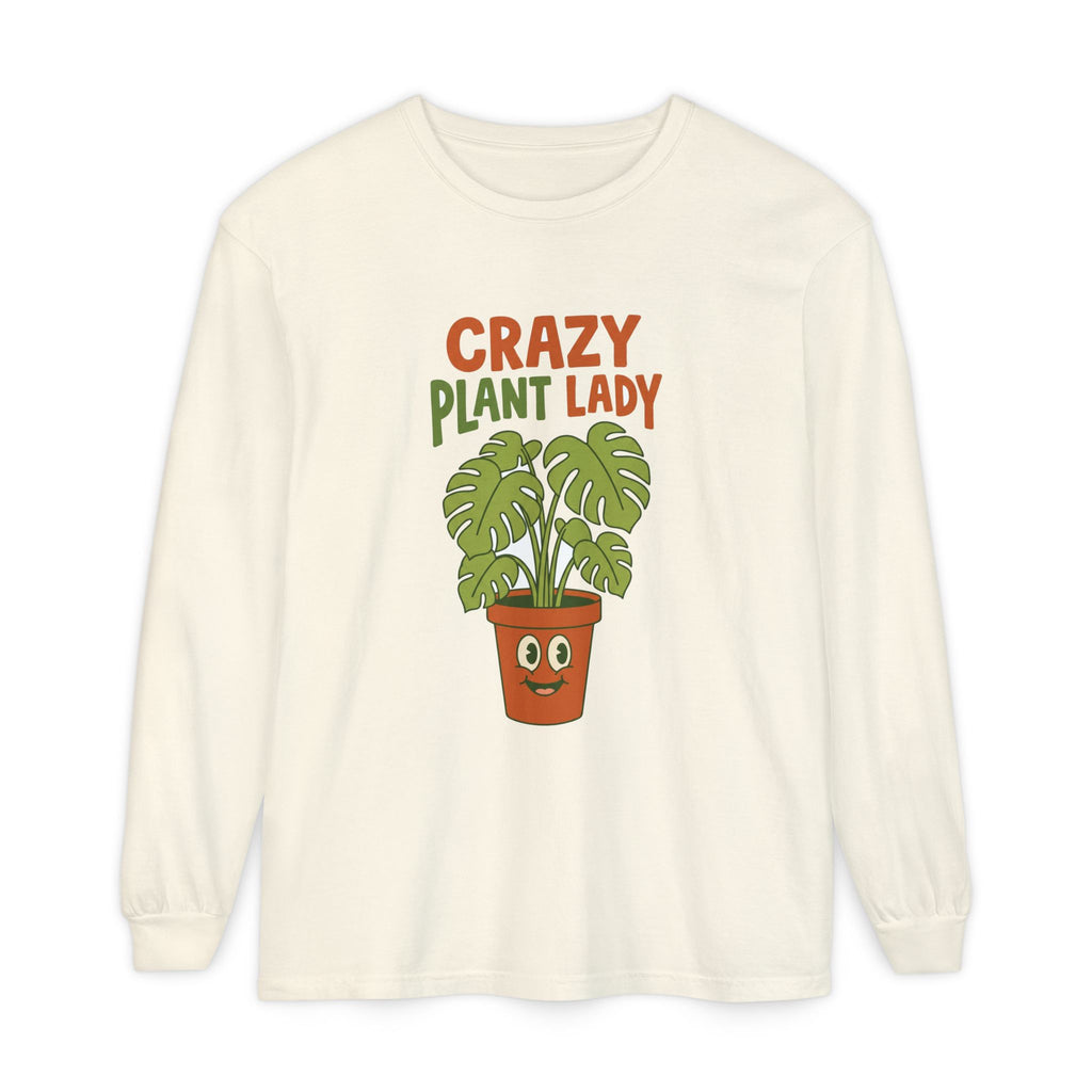 Crazy Plant Lady Long Sleeve Shirt | Plant Mom LS Tee