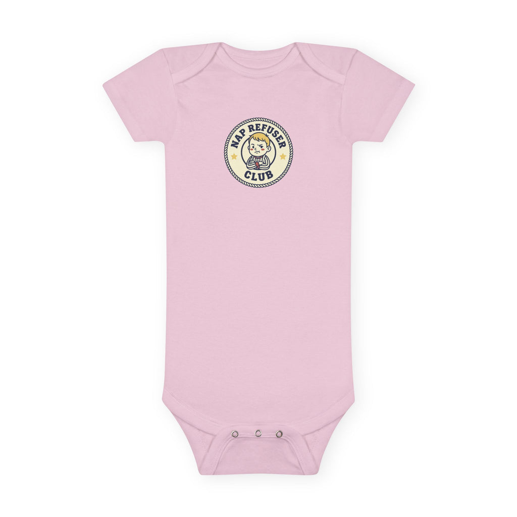 Nap Refuser Club Baby Bodysuit Funny Newborn Gift