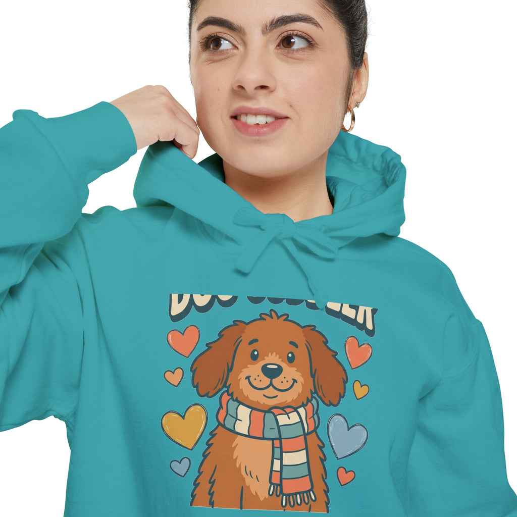 Professional Dog Cuddler Hoodie | Cute Dog Mom Comfort Colors Sweatshirt