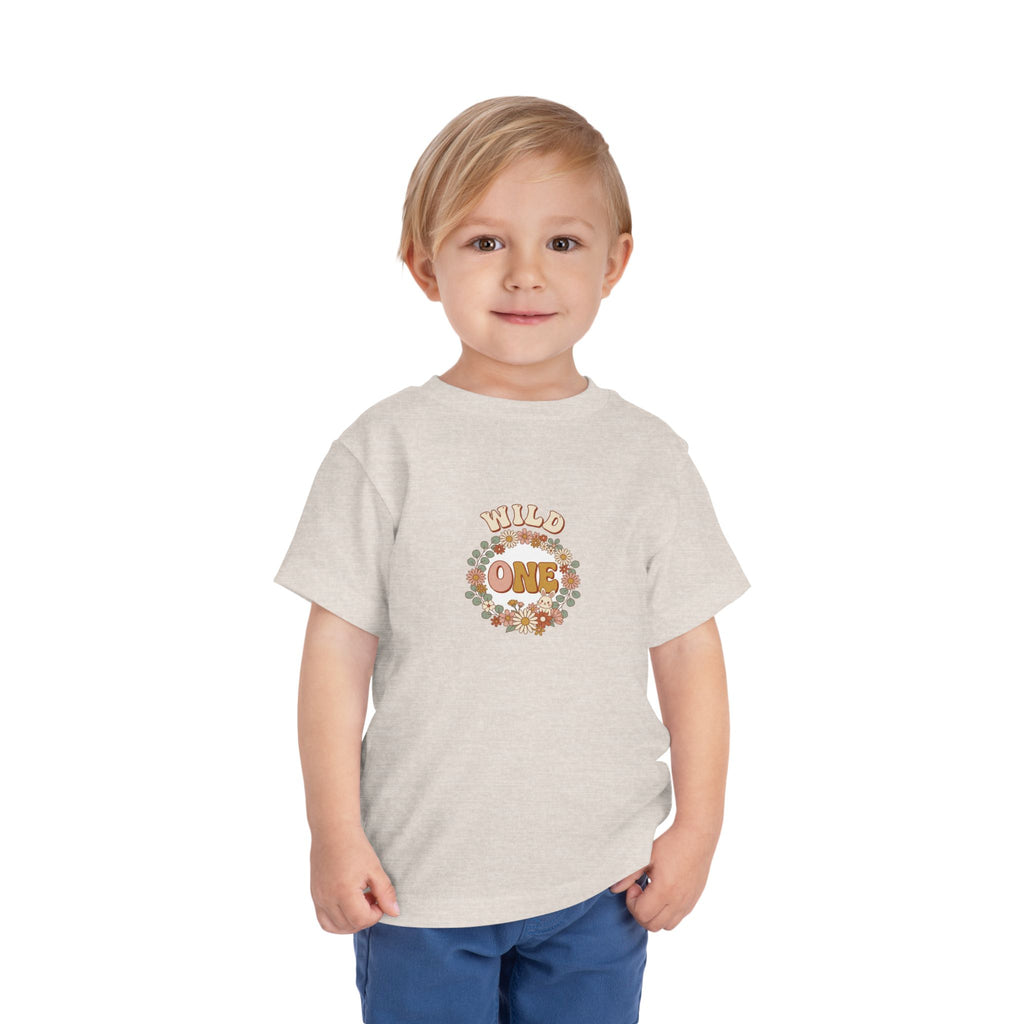 Wild One 1st Birthday Toddler Shirt Boho Bunny Tee