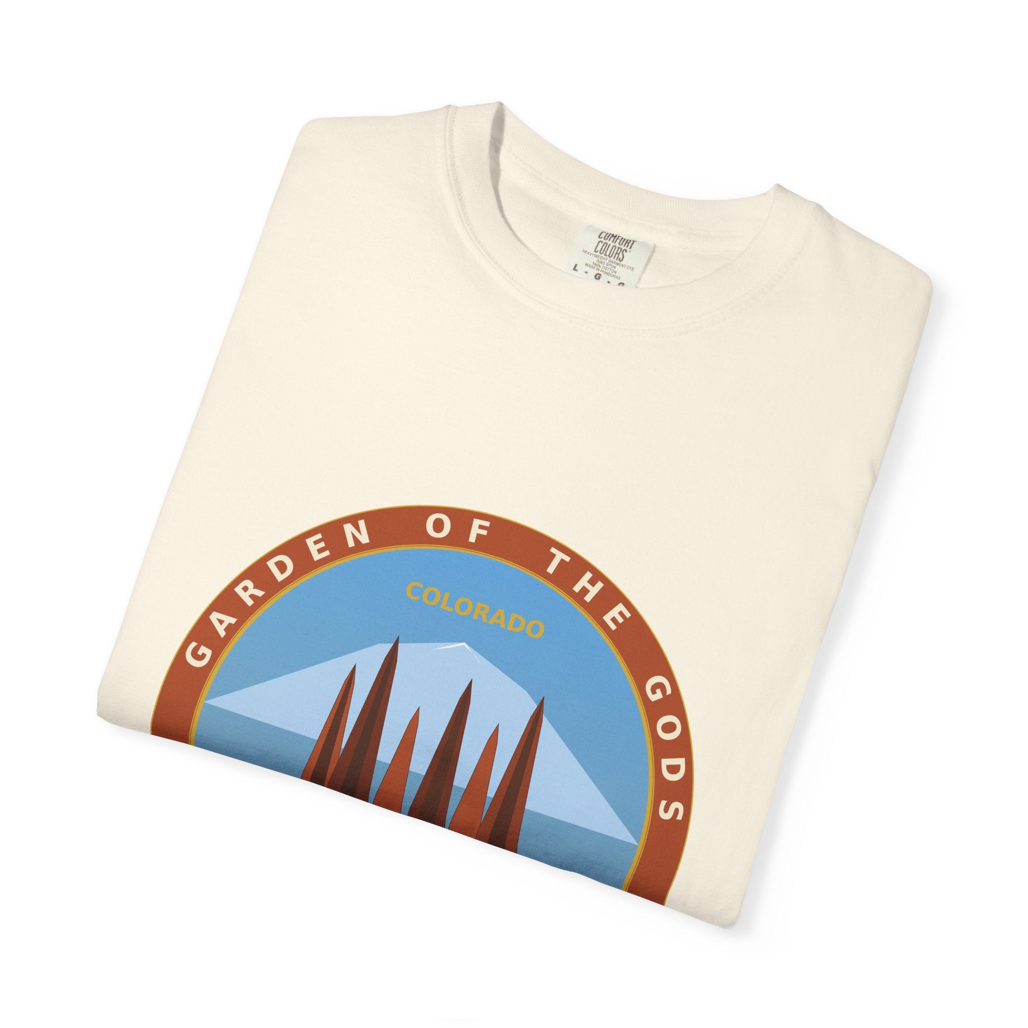 Garden of the Gods Colorado Badge T-Shirt