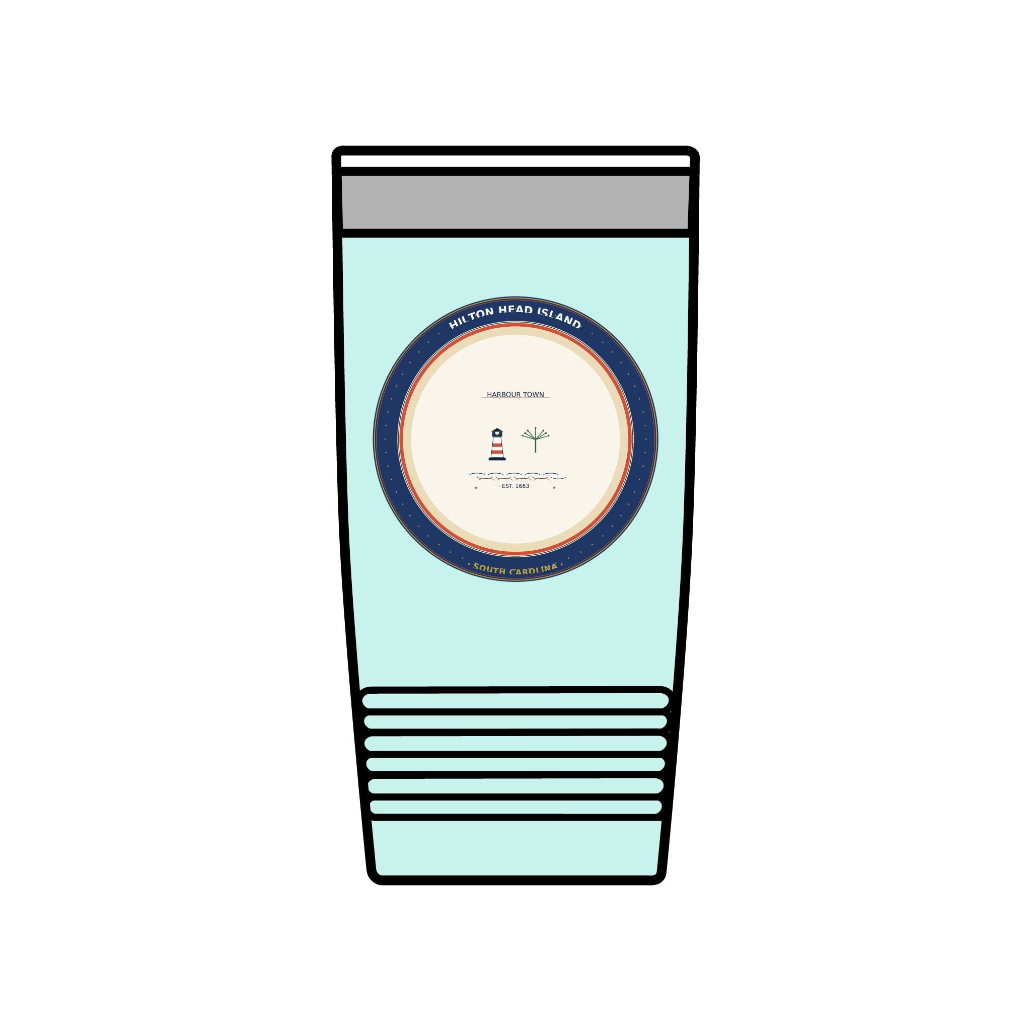 Hilton Head Island 20oz Tumbler | Coastal Badge | The Lowcountry