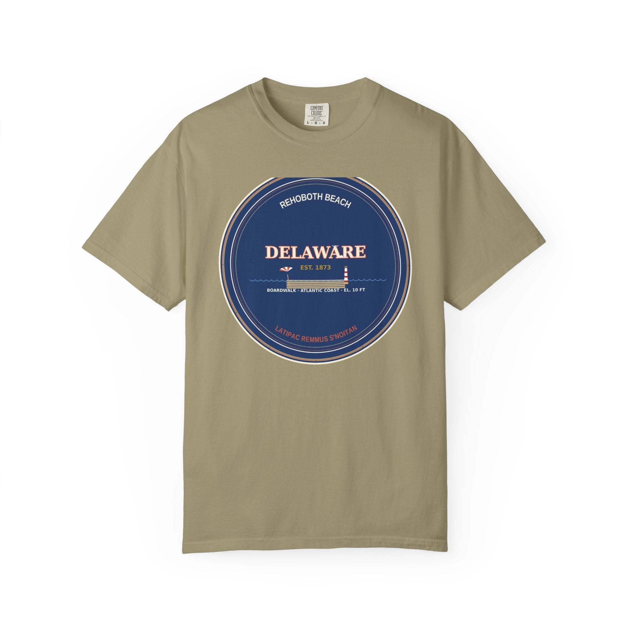 Rehoboth Beach Delaware Tee | Nation's Summer Capital Vintage Badge