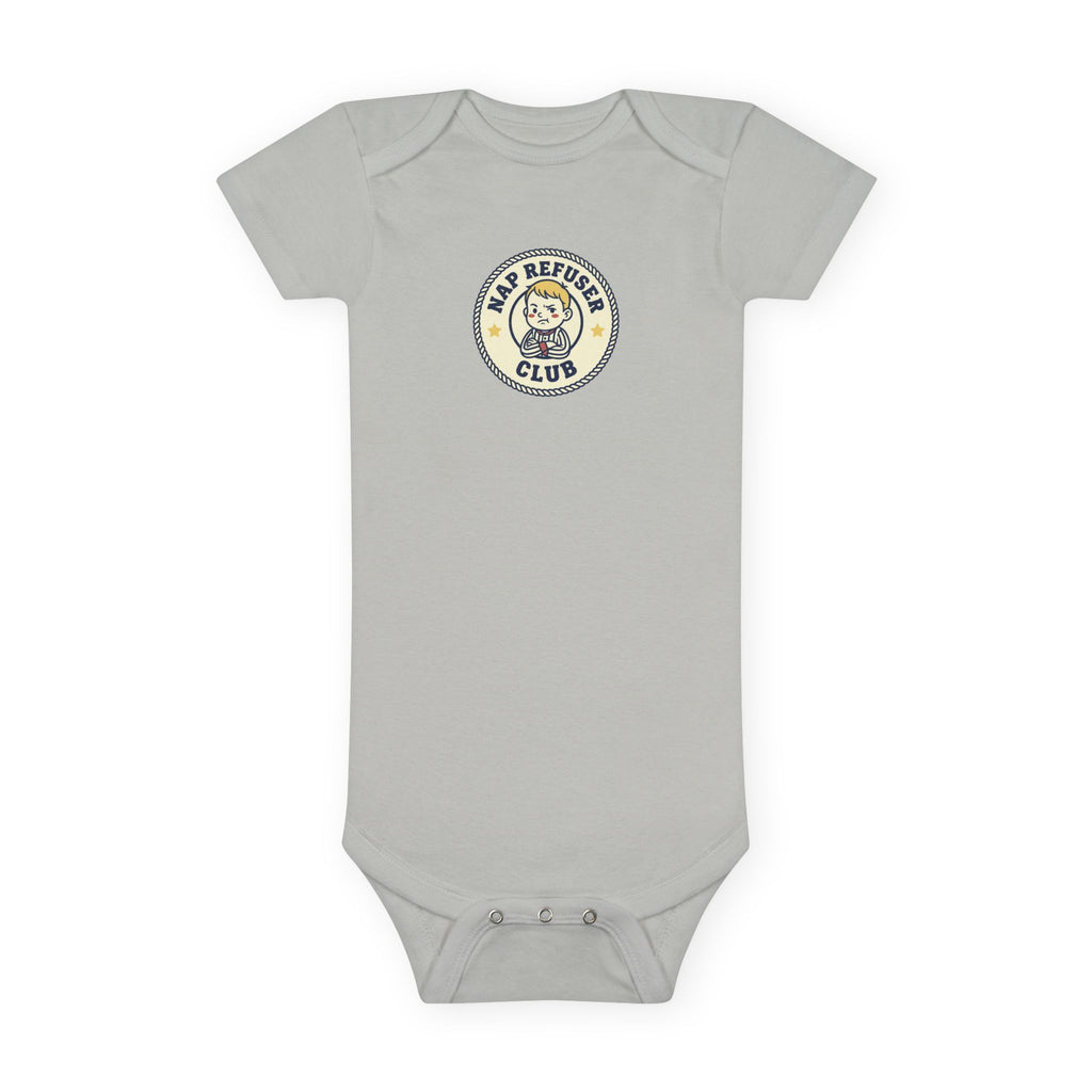 Nap Refuser Club Baby Bodysuit Funny Newborn Gift