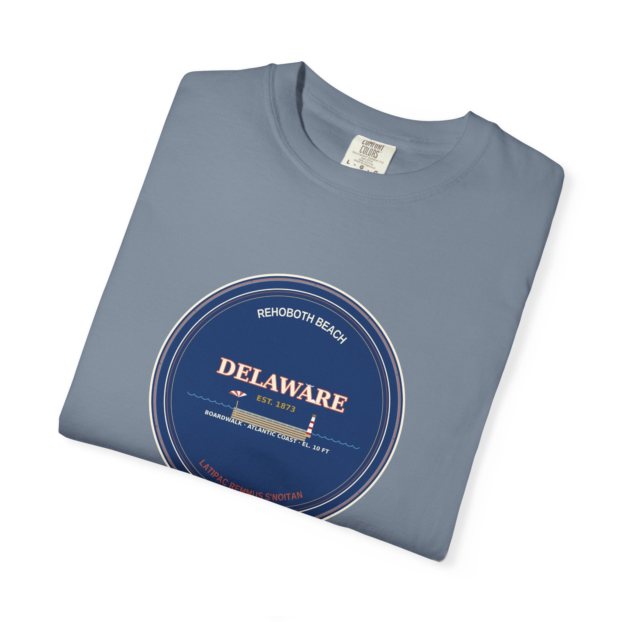 Rehoboth Beach Delaware Tee | Nation's Summer Capital Vintage Badge