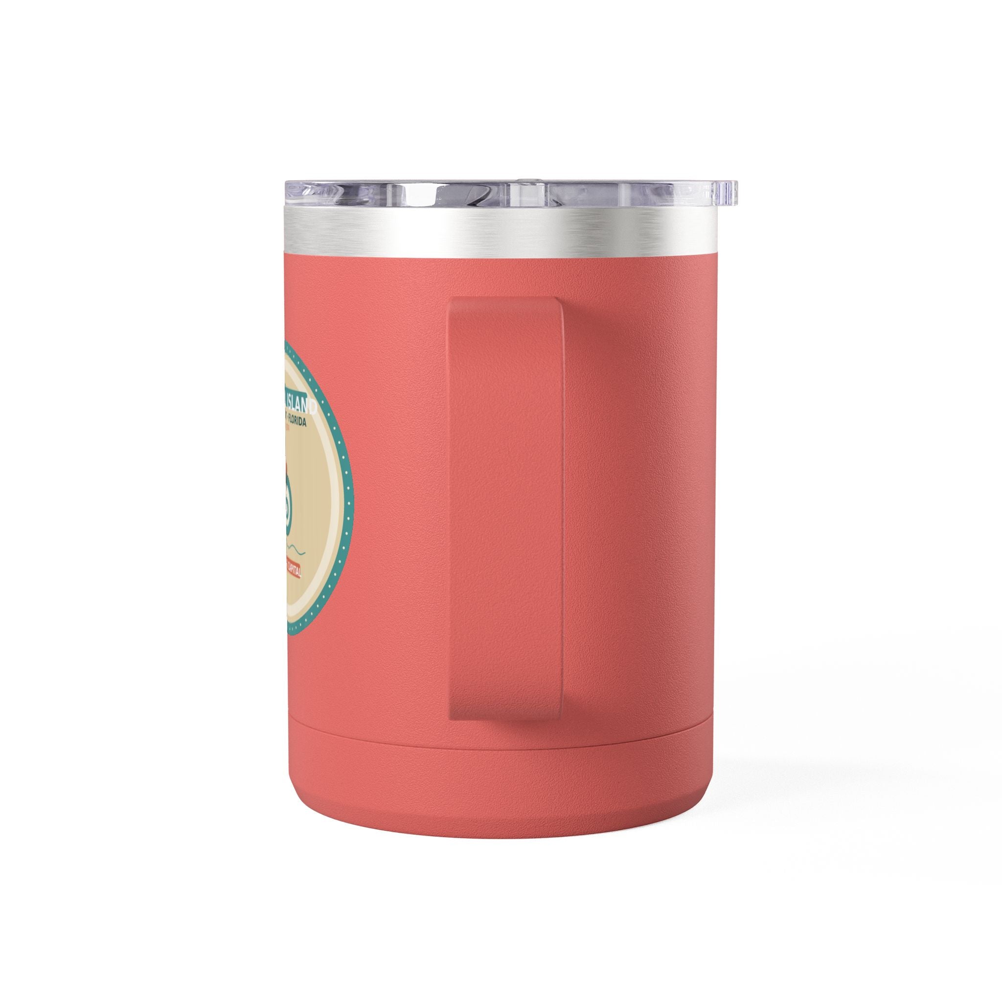 Sanibel Island Florida Travel Mug 15oz | Gulf Coast Shelling Souvenir