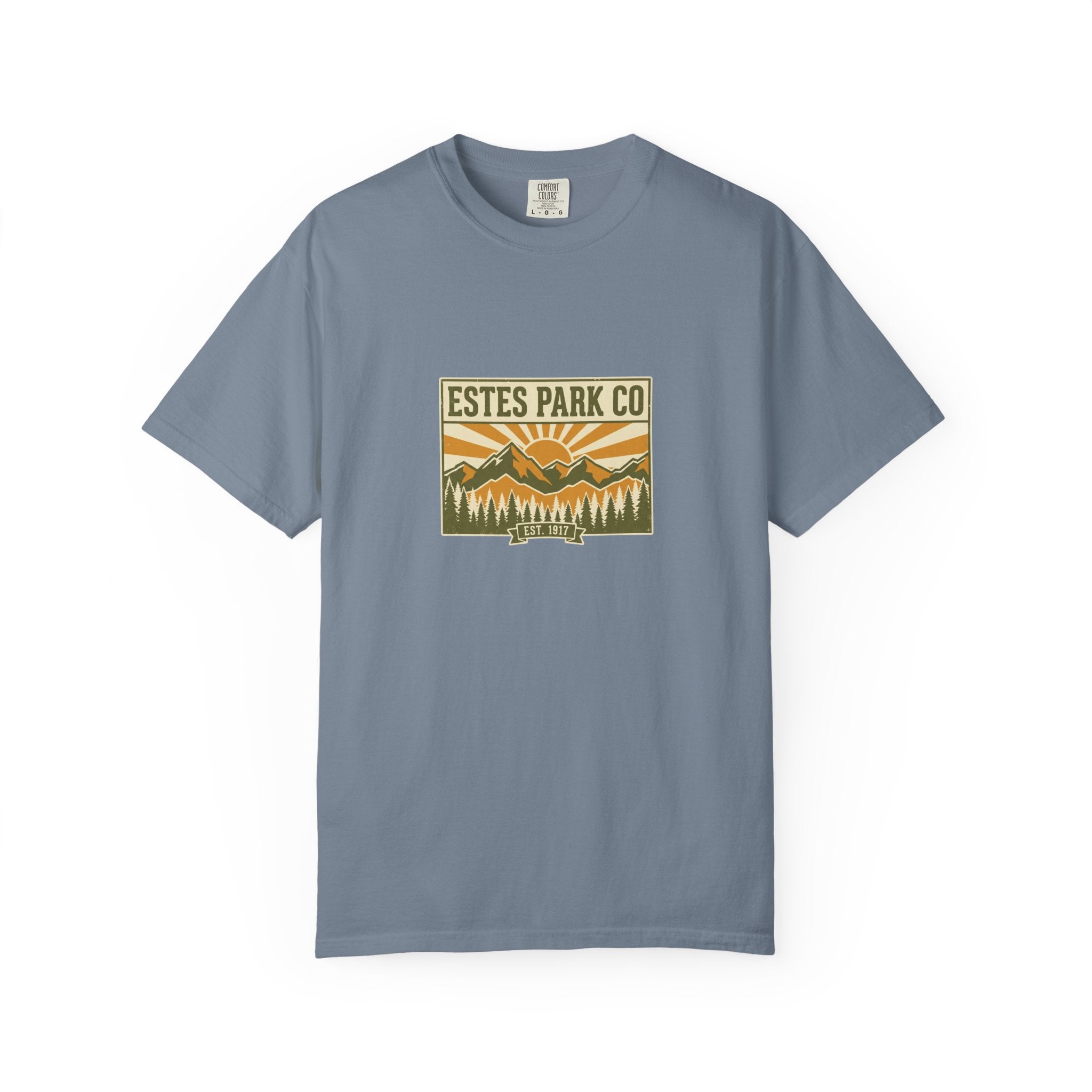 Estes Park CO Tee | Vintage EST. 1917 | Comfort Colors