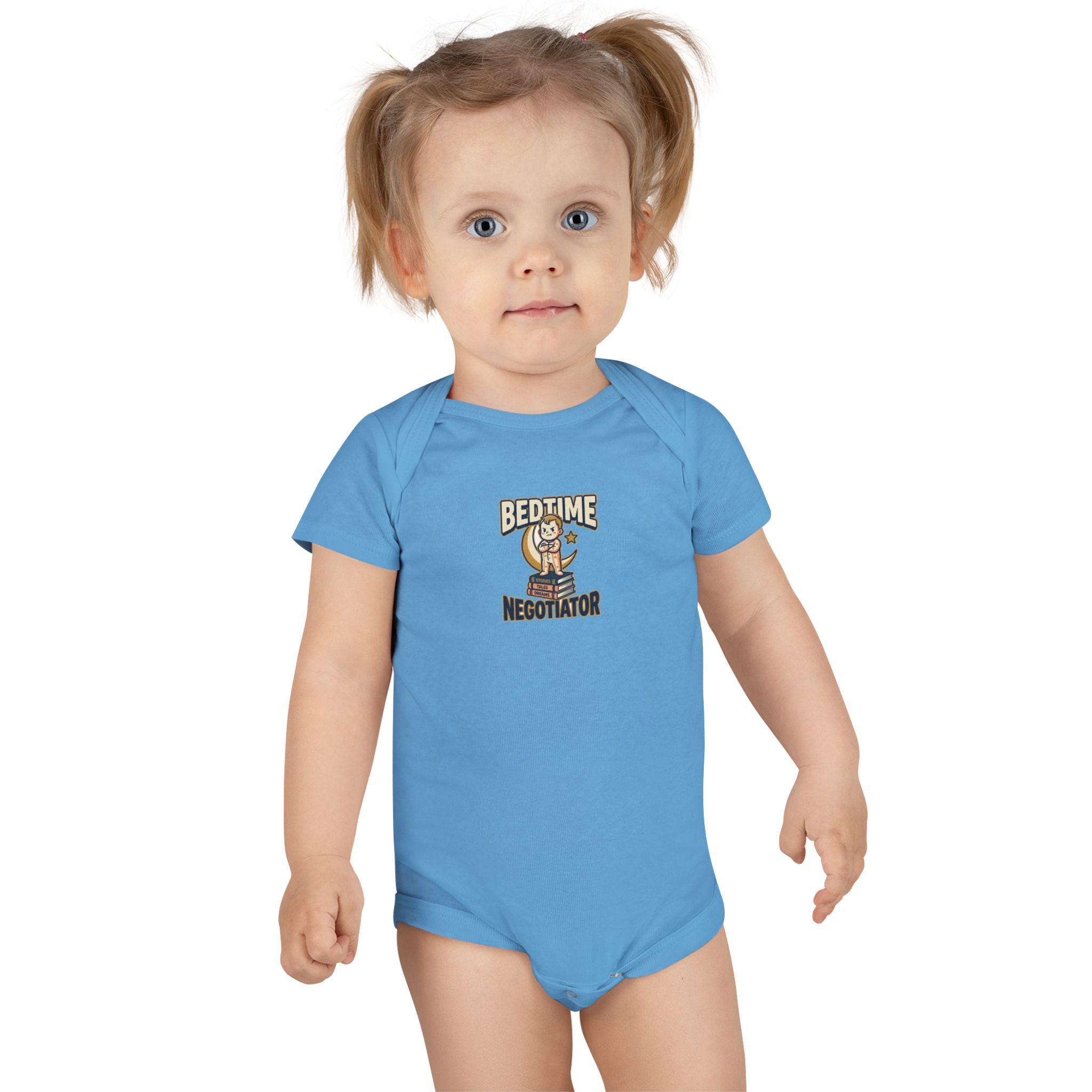Bedtime Negotiator Baby Bodysuit Funny Bedtime Gift