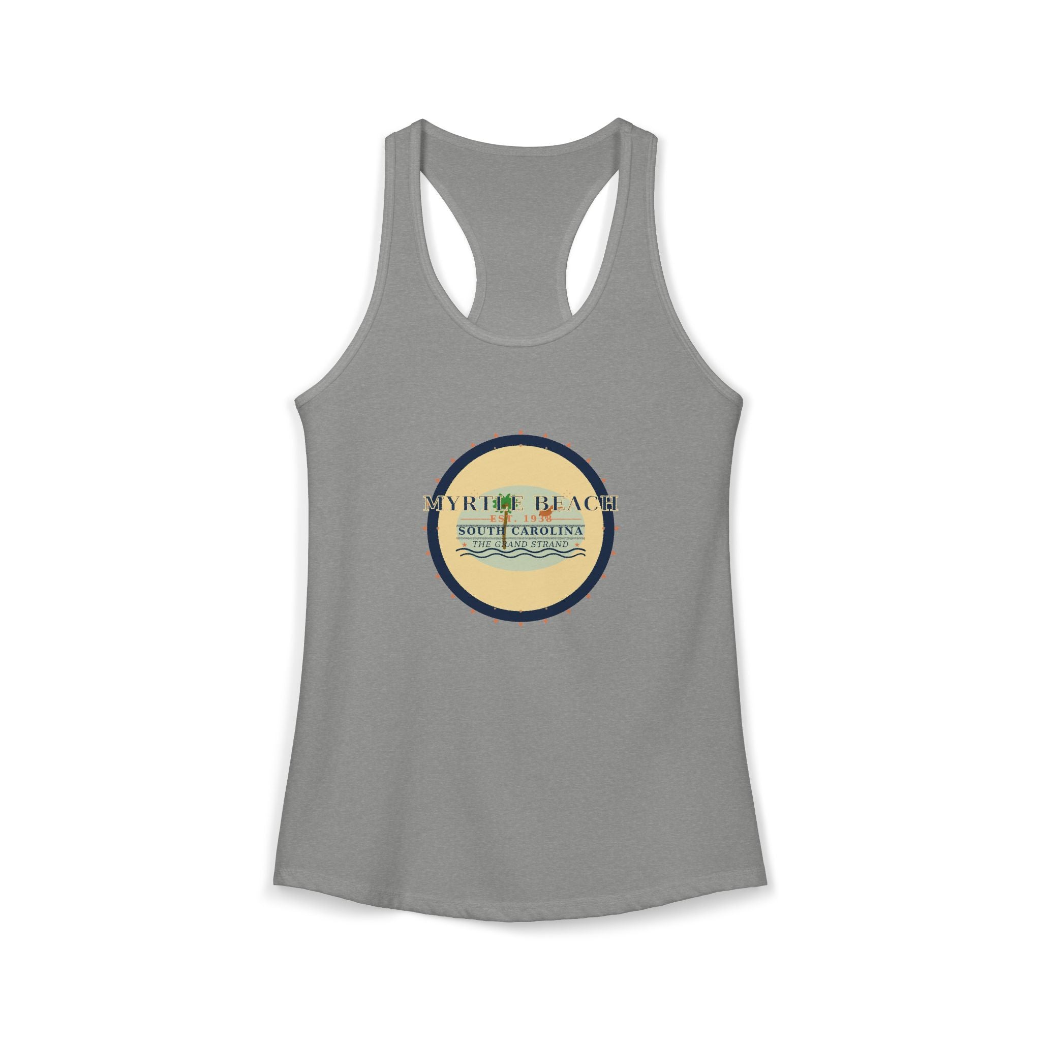 Myrtle Beach Racerback Tank Top | SC Coastal Summer