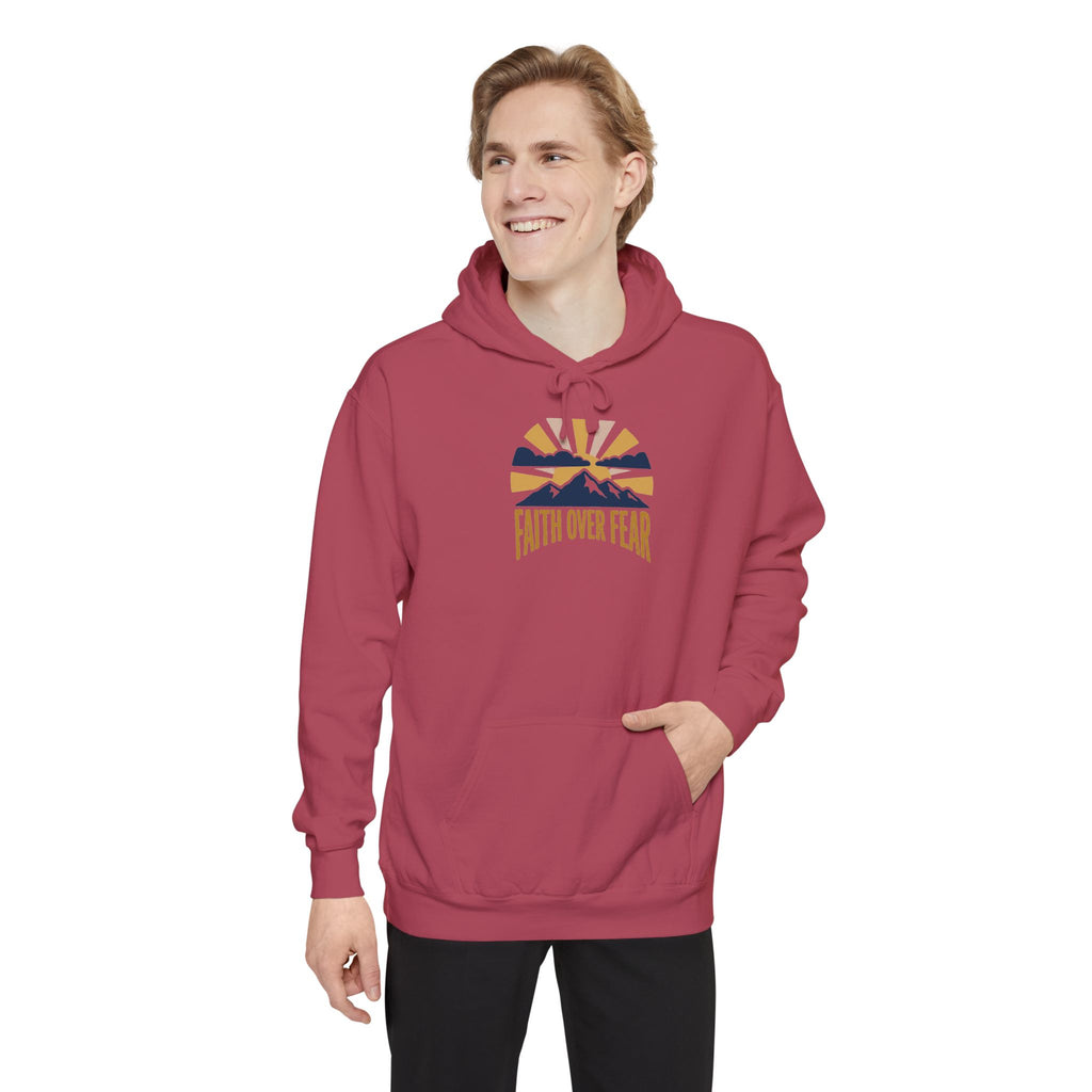 Faith Over Fear Hoodie | Inspirational Christian Sweatshirt