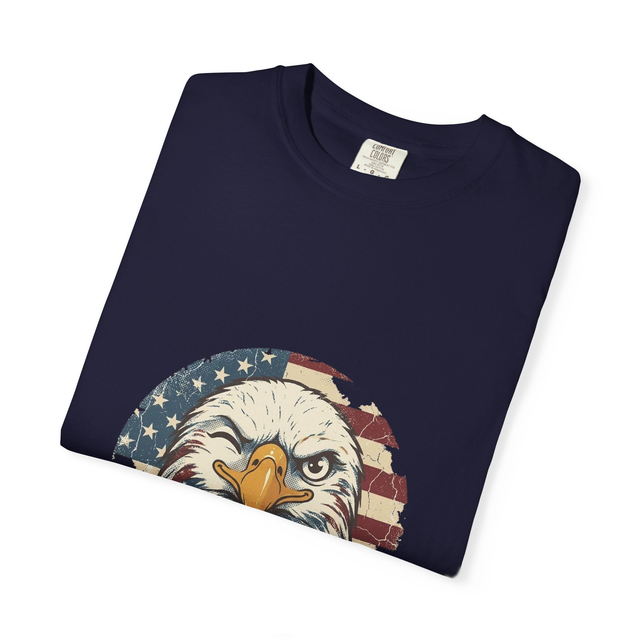 Winking 1776 Eagle Garment-Dyed Tee | Comfort Colors Retro | America 250