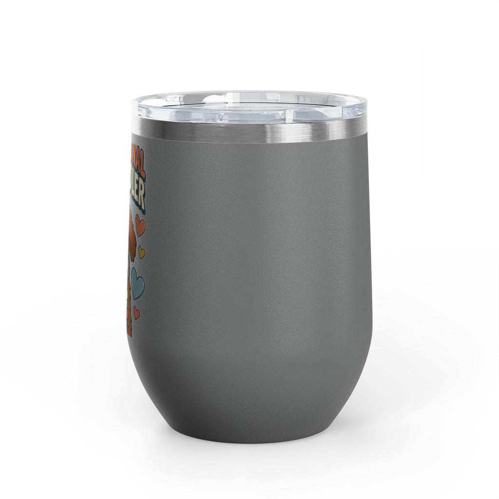 Professional Dog Cuddler 12oz Tumbler | Dog Mom Gift Insulated Mug