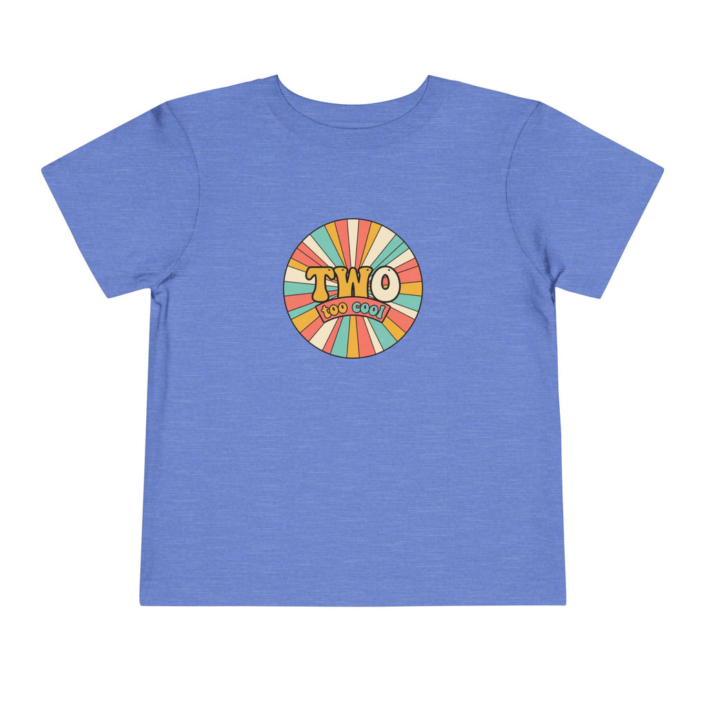 2nd Birthday Shirt TWO Too Cool Toddler Tee 2T to 5T