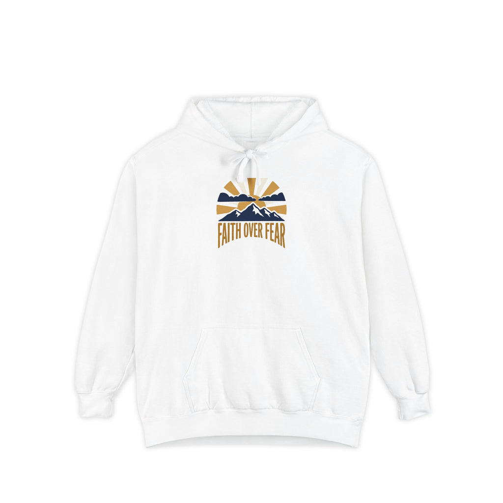 Faith Over Fear Hoodie | Inspirational Christian Sweatshirt