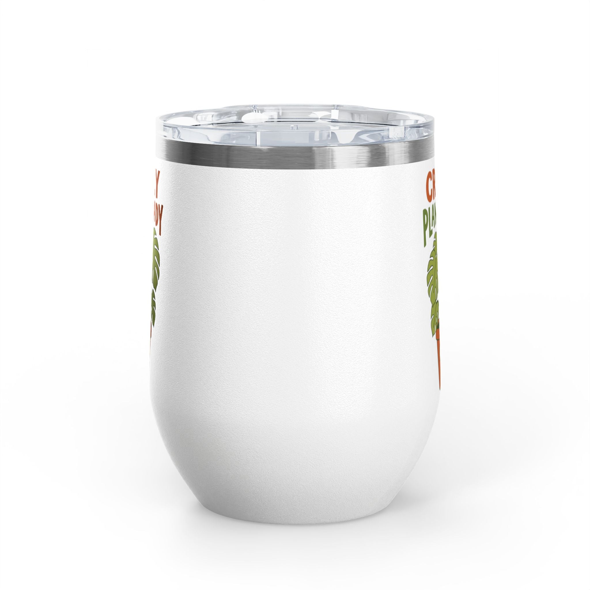 Crazy Plant Lady 12oz Tumbler | Plant Mom Drinkware