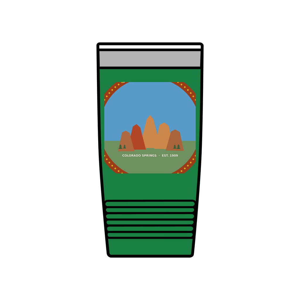 Garden of the Gods Colorado Badge 20oz Tumbler