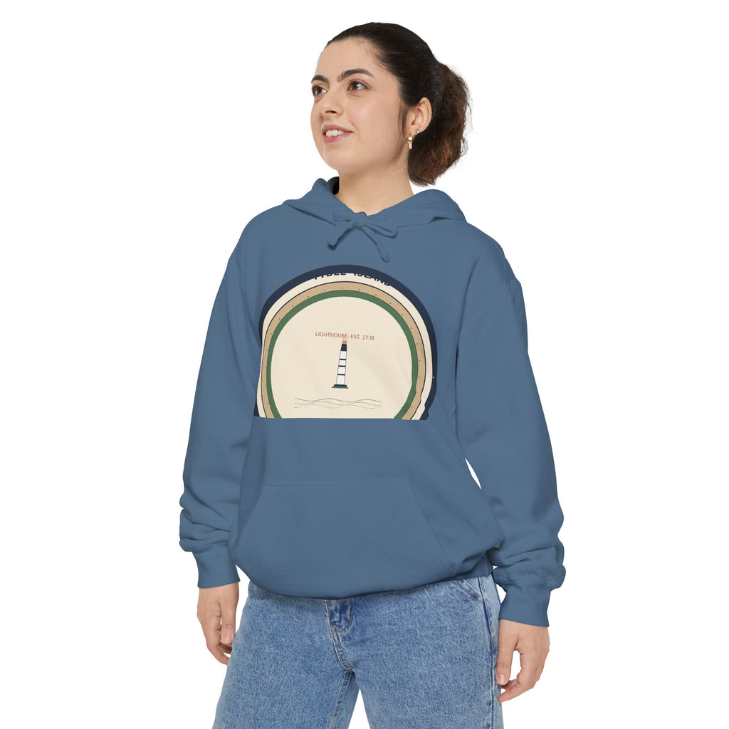 Tybee Island Hoodie | Tybee Lighthouse Badge | Georgia Coast