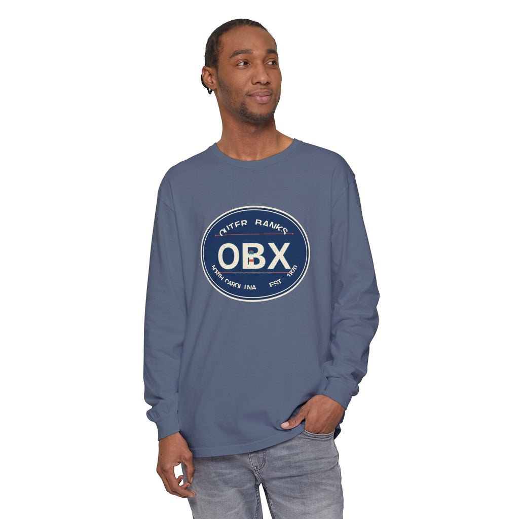Outer Banks OBX Long Sleeve Tee | Vintage North Carolina Beach Shirt