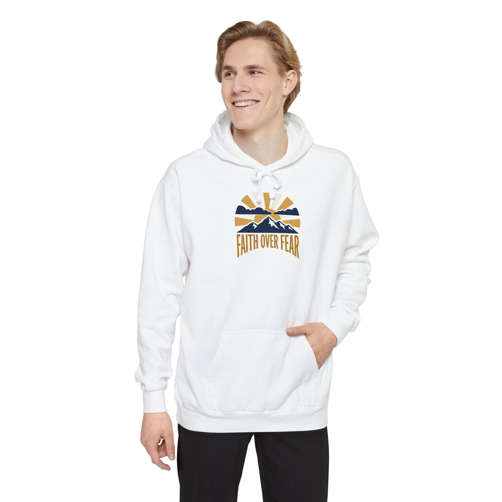 Faith Over Fear Hoodie | Inspirational Christian Sweatshirt