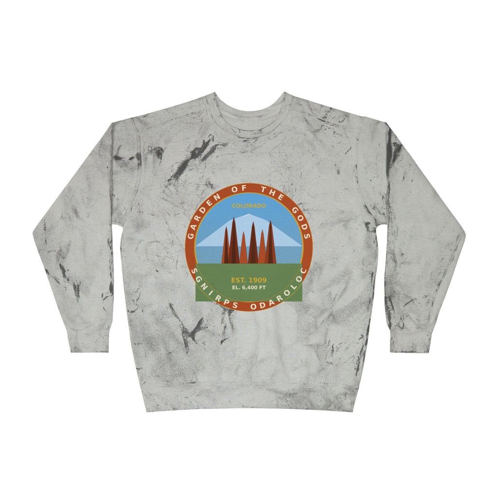 Garden of the Gods Colorado Badge Crewneck Sweatshirt