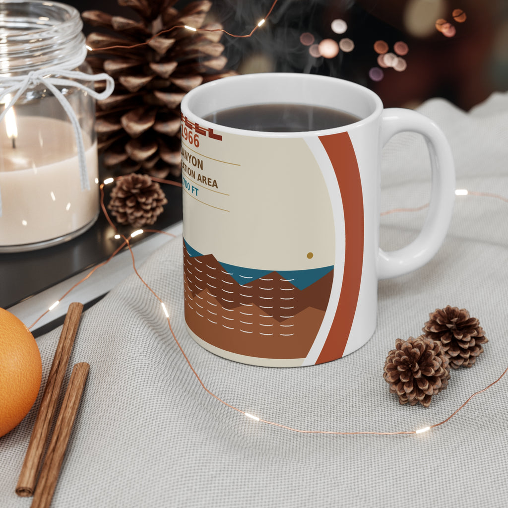 Lake Powell Desert Badge Mug | 11oz Ceramic