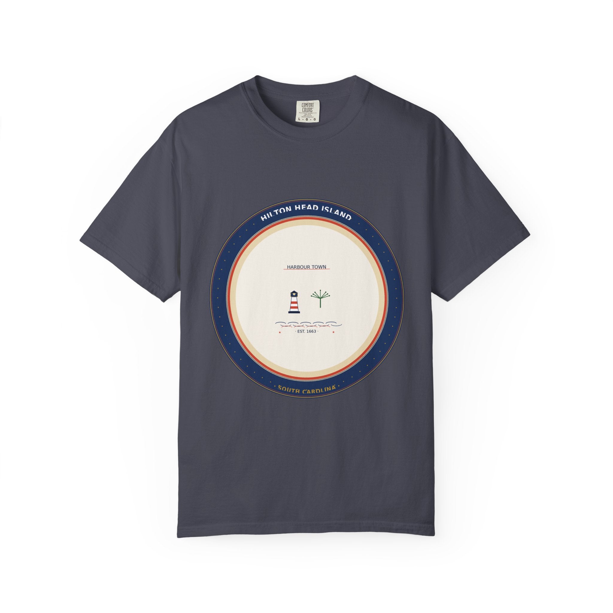 Hilton Head Island Tee | Harbour Town Lighthouse | Comfort Colors