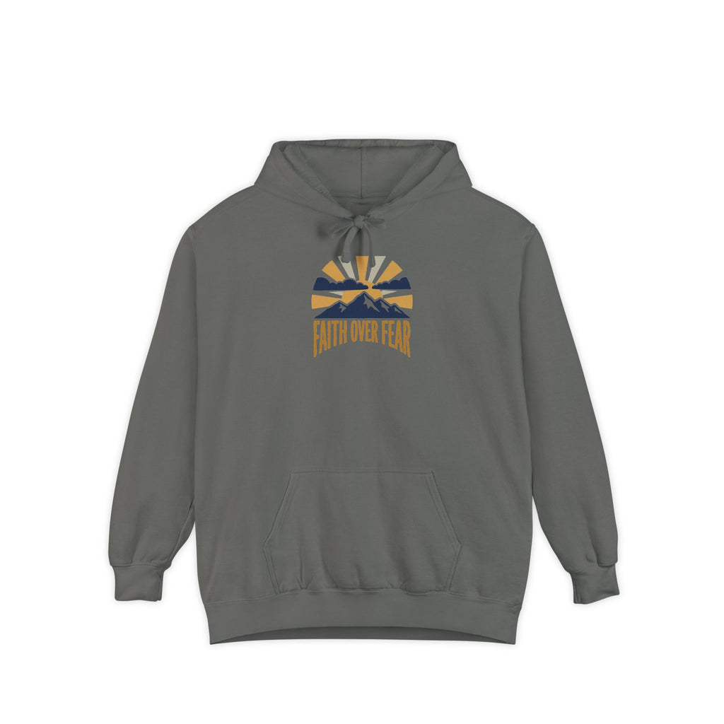 Faith Over Fear Hoodie | Inspirational Christian Sweatshirt