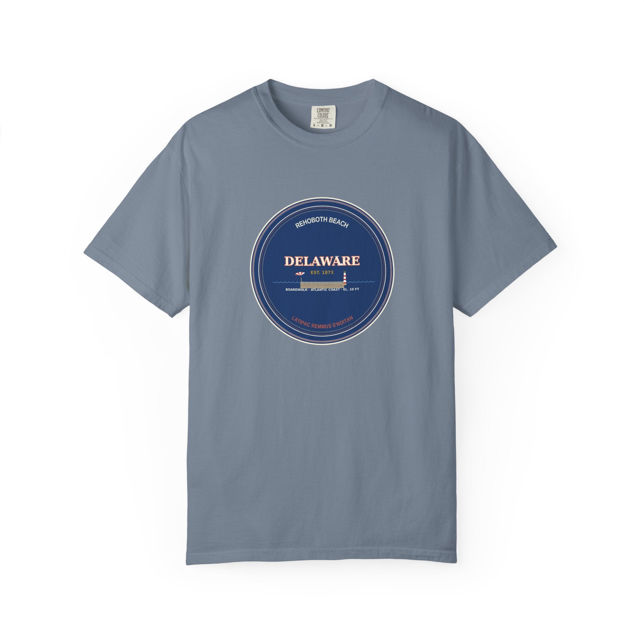 Rehoboth Beach Delaware Tee | Nation's Summer Capital Vintage Badge