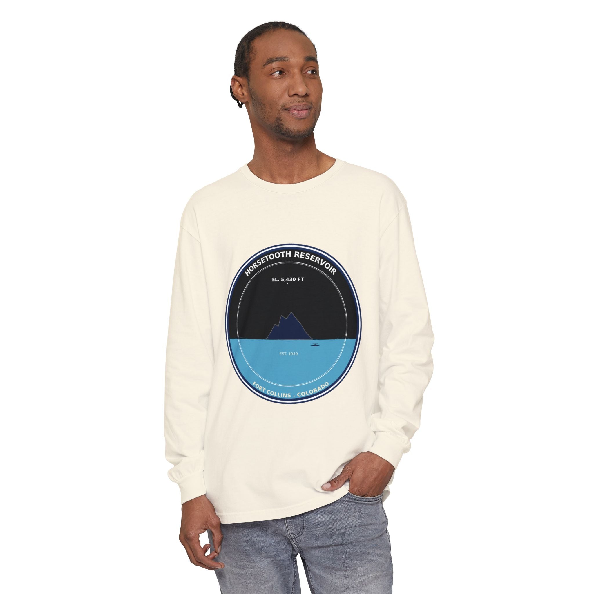 Horsetooth Reservoir Colorado Long Sleeve Shirt | Fort Collins CO Souvenir
