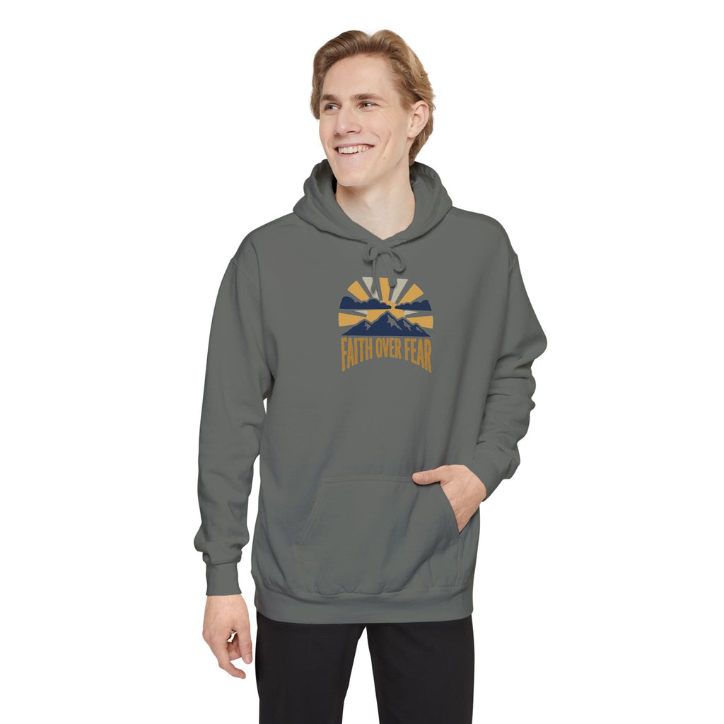 Faith Over Fear Hoodie | Inspirational Christian Sweatshirt