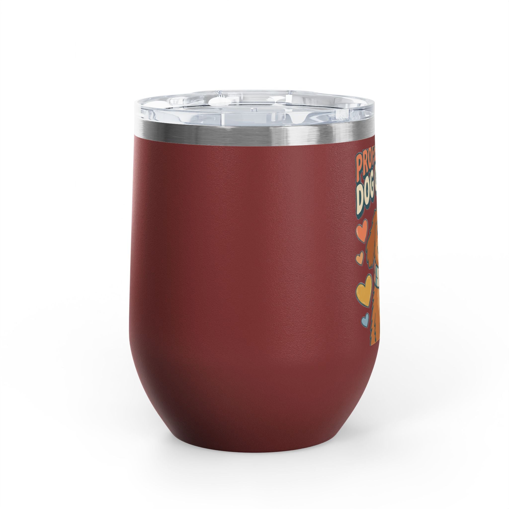 Professional Dog Cuddler 12oz Tumbler | Dog Mom Gift Insulated Mug