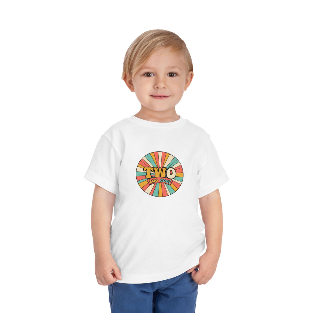 2nd Birthday Shirt TWO Too Cool Toddler Tee 2T to 5T