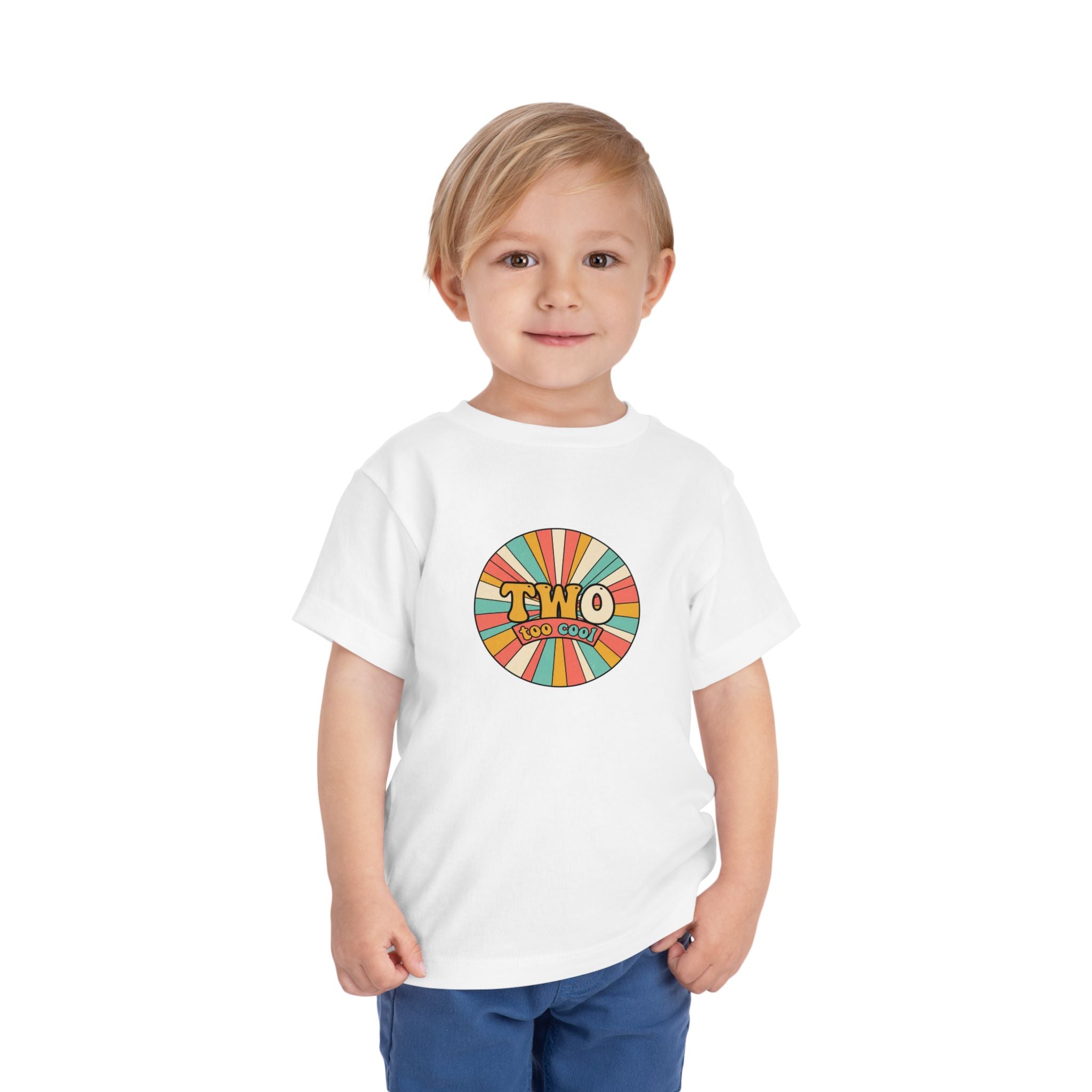 2nd Birthday Shirt TWO Too Cool Toddler Tee 2T to 5T