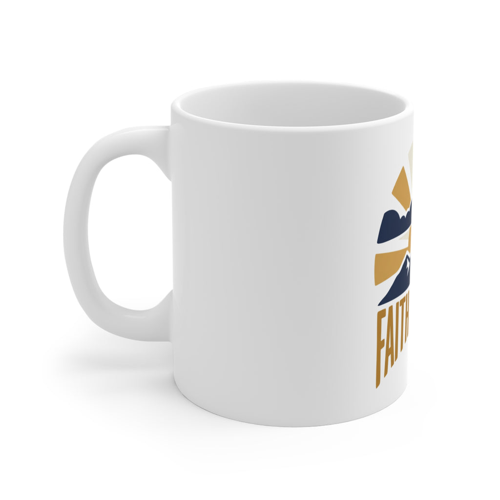 Faith Over Fear Coffee Mug 11oz | Inspirational Christian Gift
