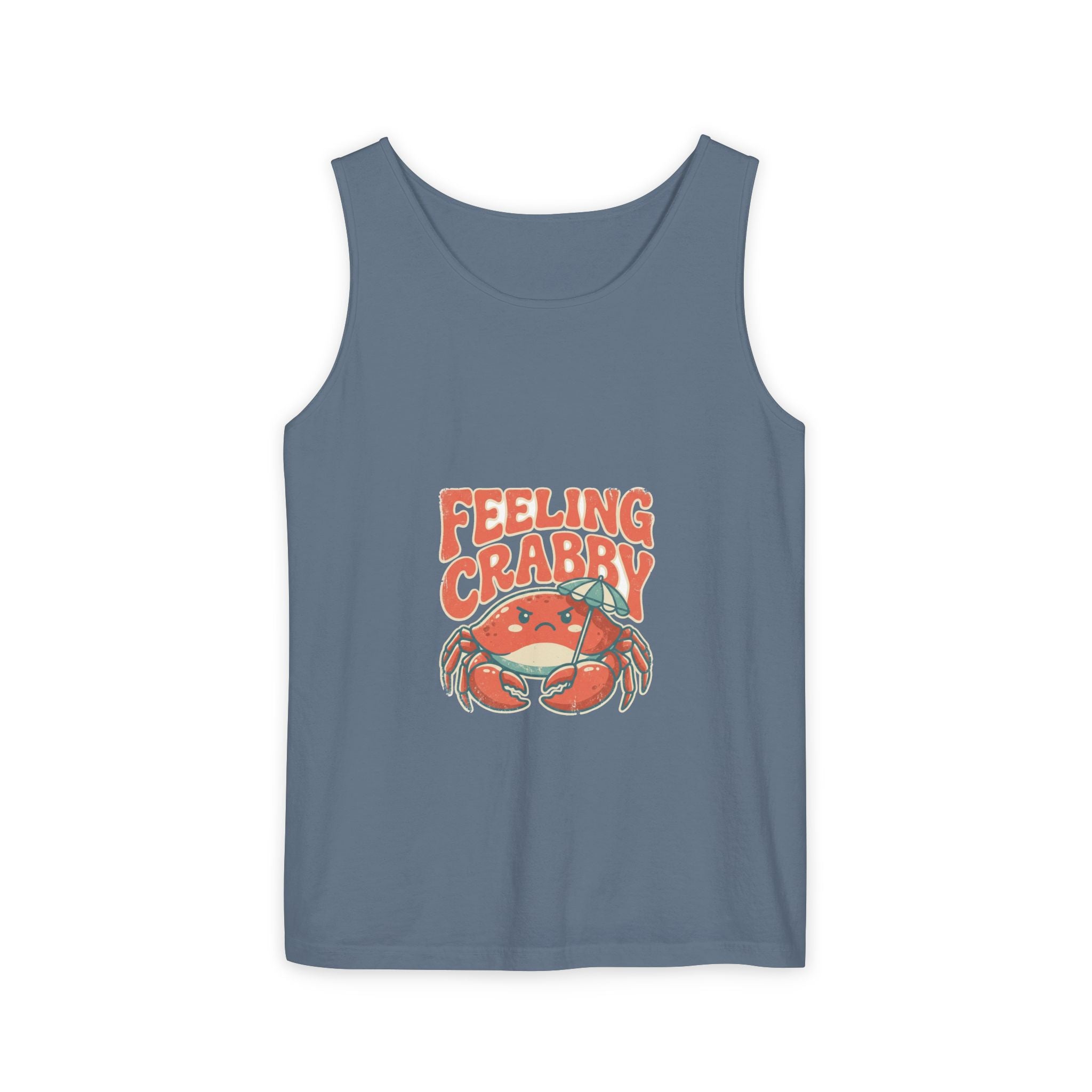 Feeling Crabby Tank Top | Comfort Colors Summer Beach Tank