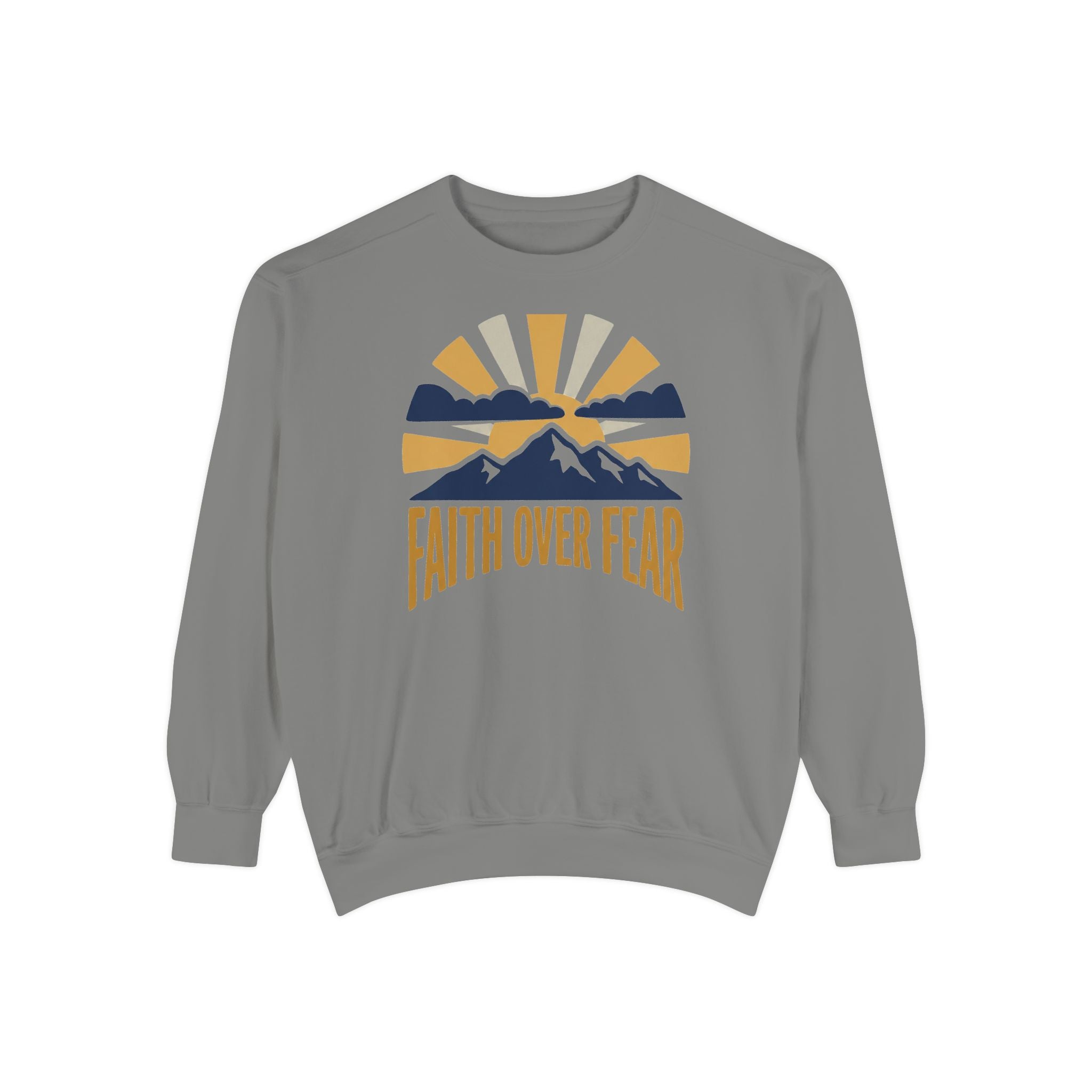 Faith Over Fear Crewneck Sweatshirt | Christian Inspirational