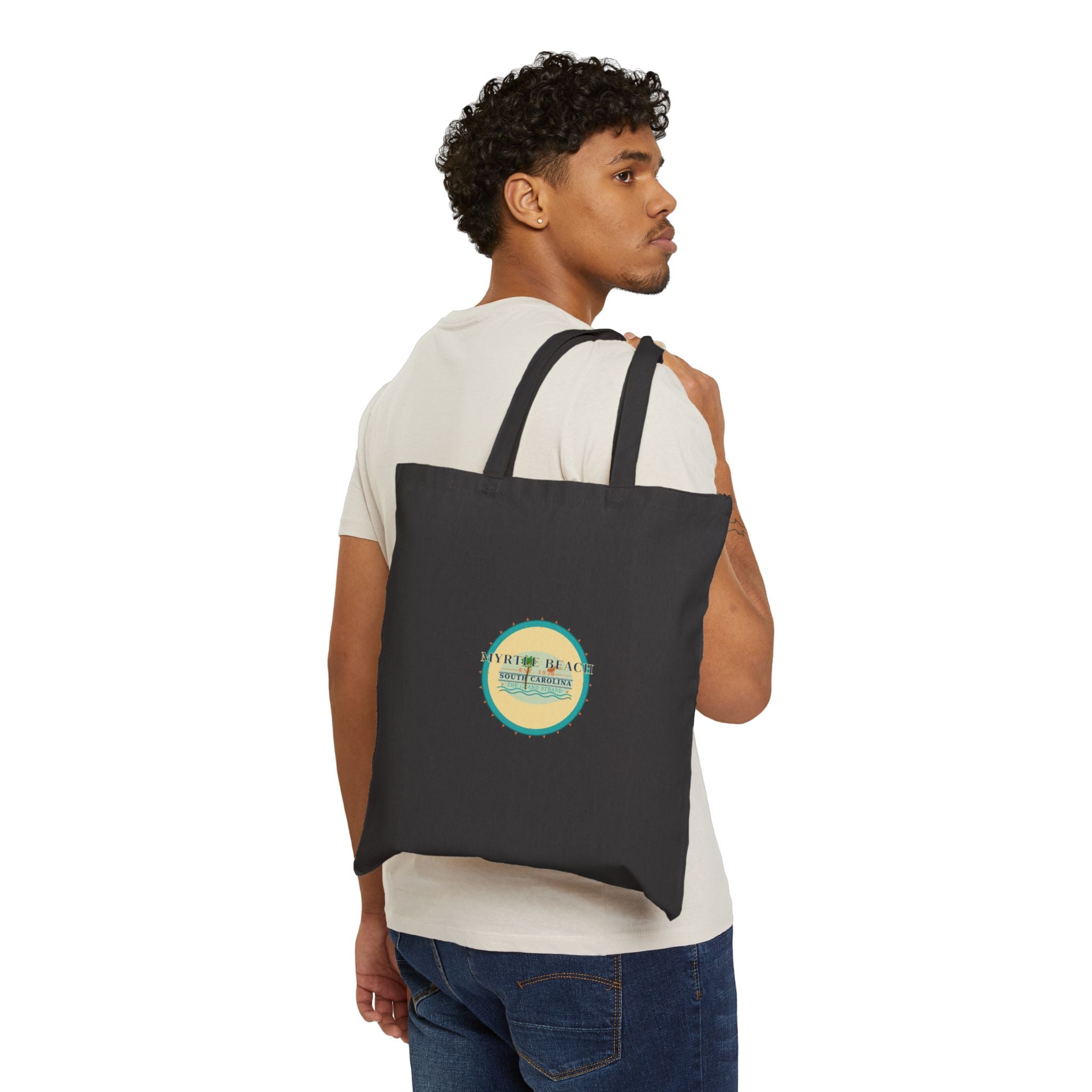 Myrtle Beach Canvas Tote Bag | South Carolina Beach