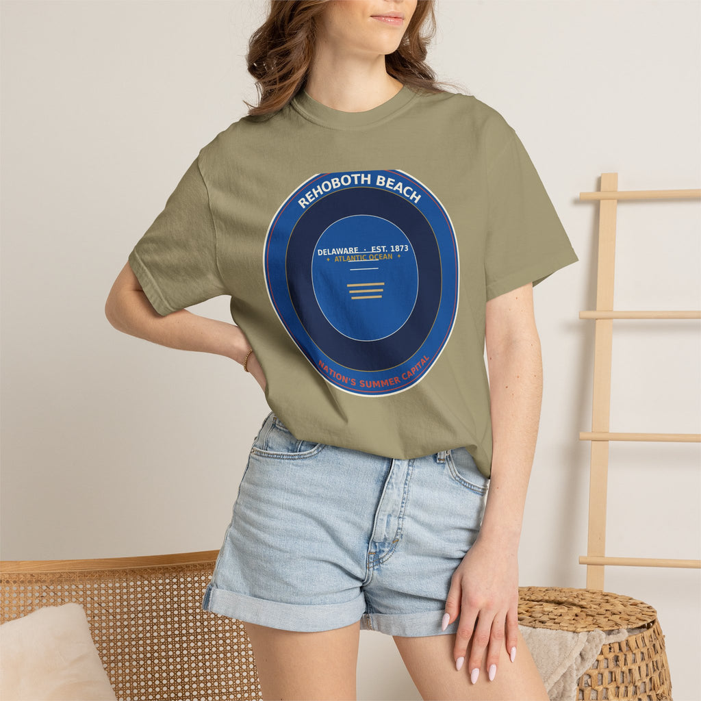 Rehoboth Beach Delaware Tee | Vintage Boardwalk Badge