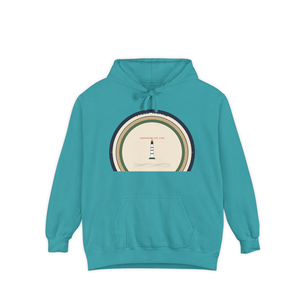 Tybee Island Hoodie | Tybee Lighthouse Badge | Georgia Coast