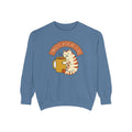 Cat Coffee Sweatshirt | Powered by Caffeine | powered by caffeine sweatshirt — Khaki