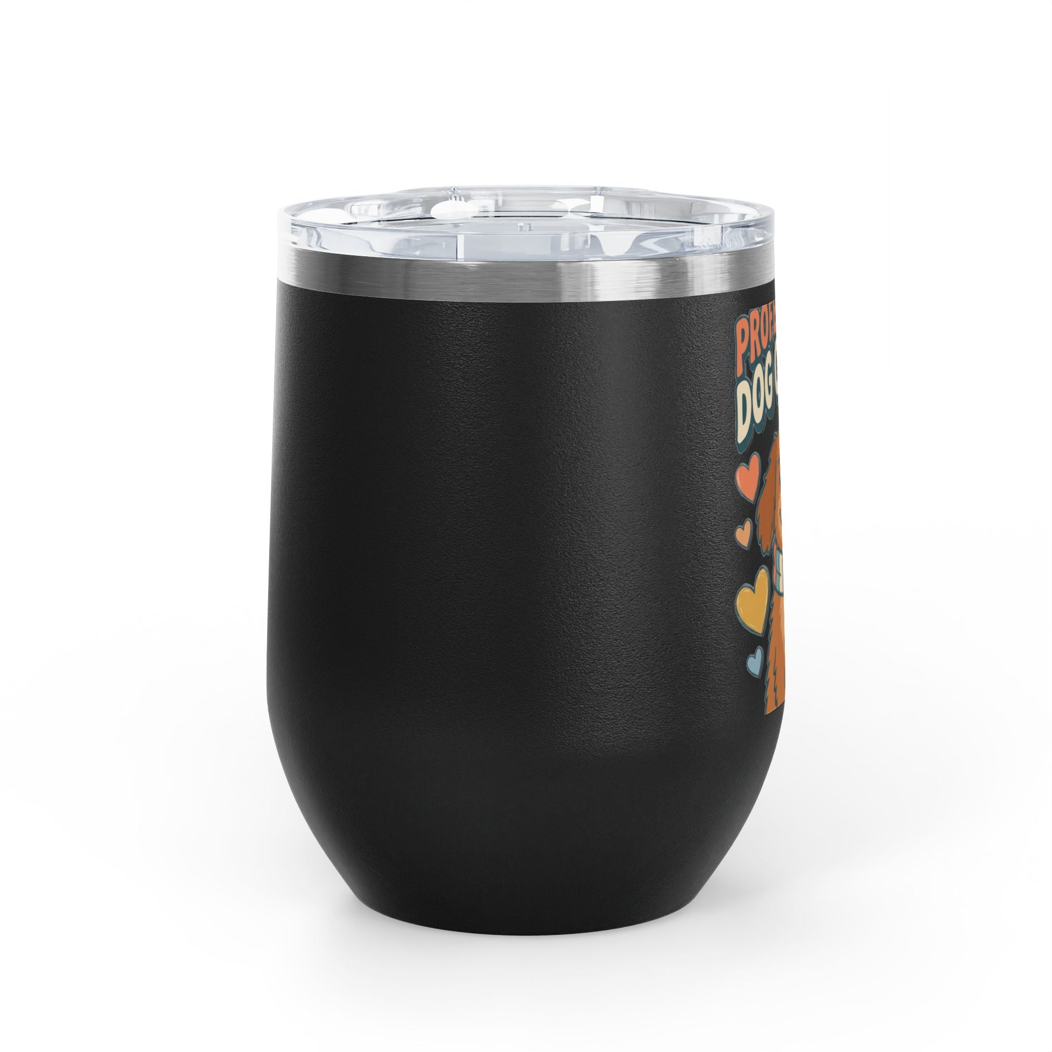 Professional Dog Cuddler 12oz Tumbler | Dog Mom Gift Insulated Mug