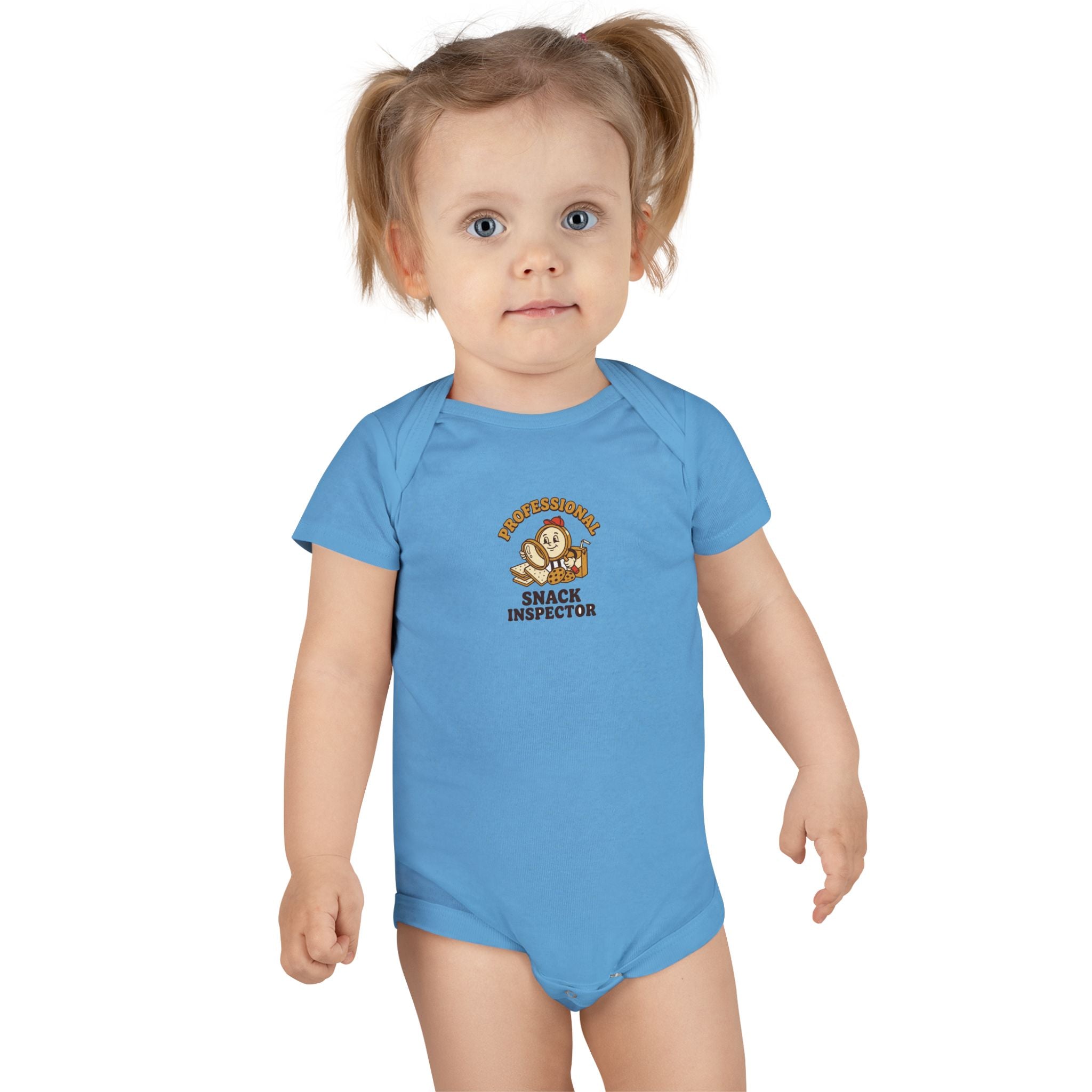 Professional Snack Inspector Baby Bodysuit Funny Snack Gift
