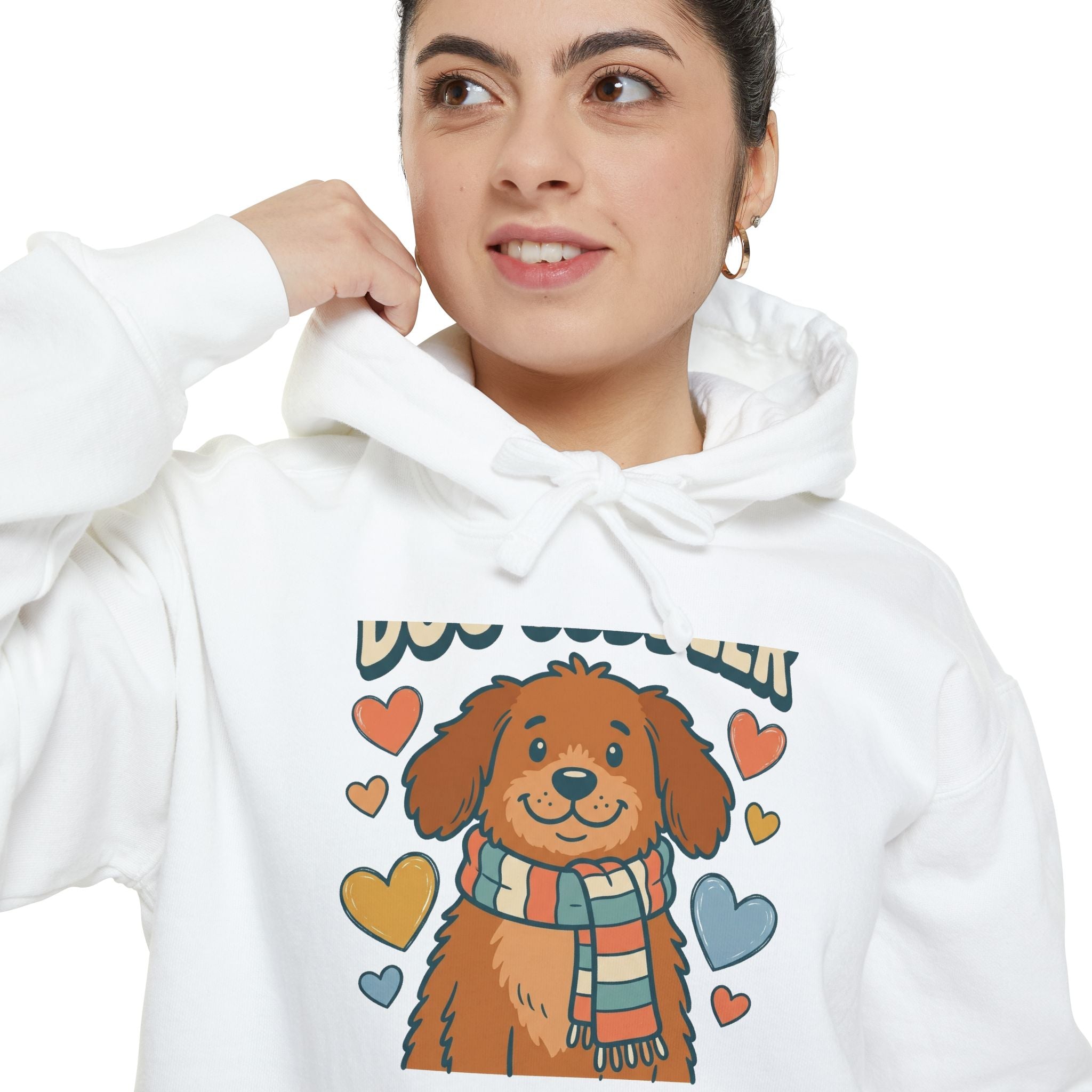 Professional Dog Cuddler Hoodie | Cute Dog Mom Comfort Colors Sweatshirt