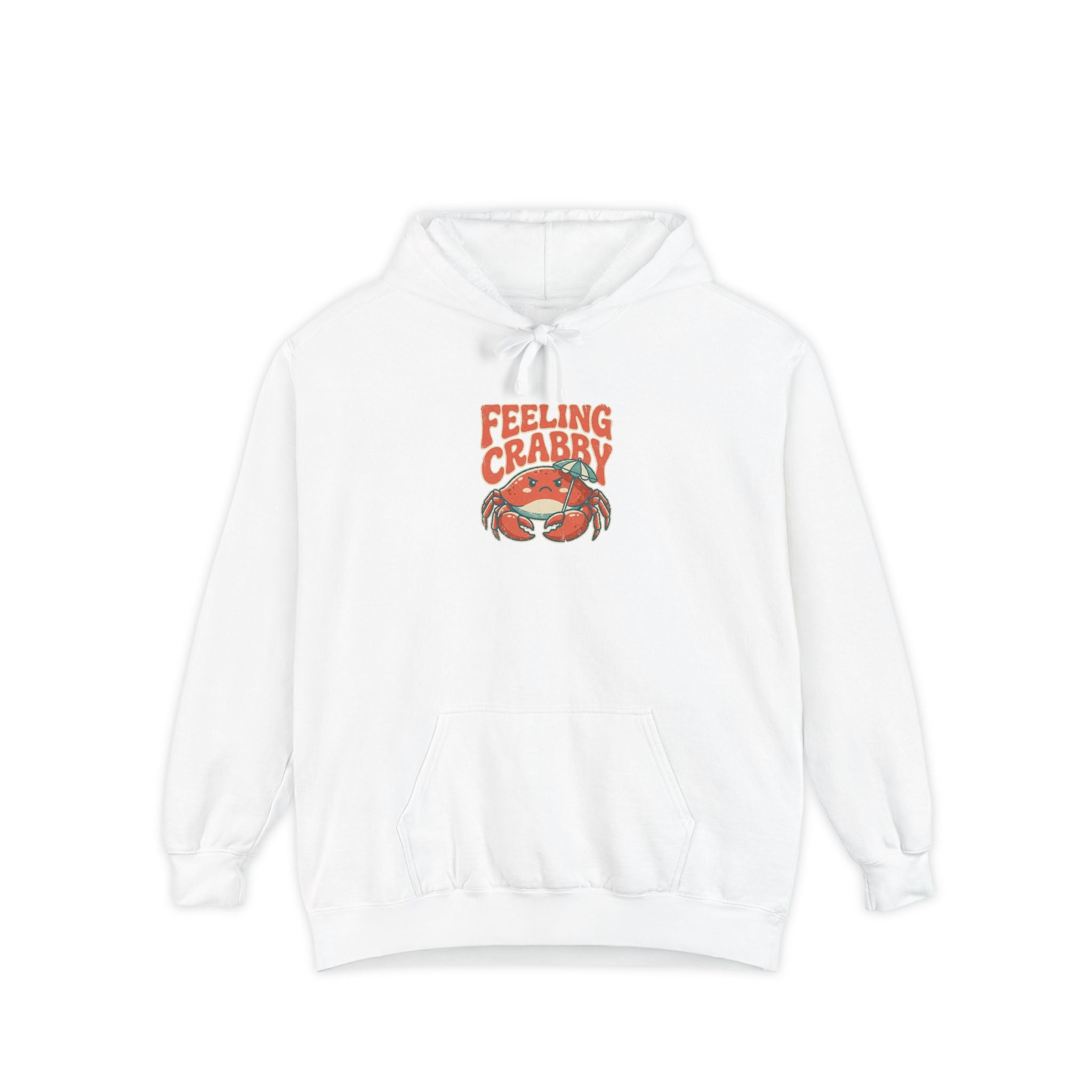 Feeling Crabby Hoodie | Comfort Colors Coastal Sweatshirt