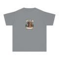 Wild One Birthday Youth Shirt Plaid Bear Comfort Colors