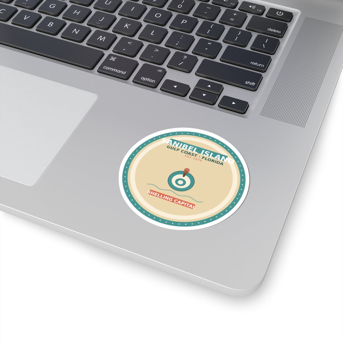 Sanibel Island Florida Sticker | Gulf Coast Shelling Souvenir